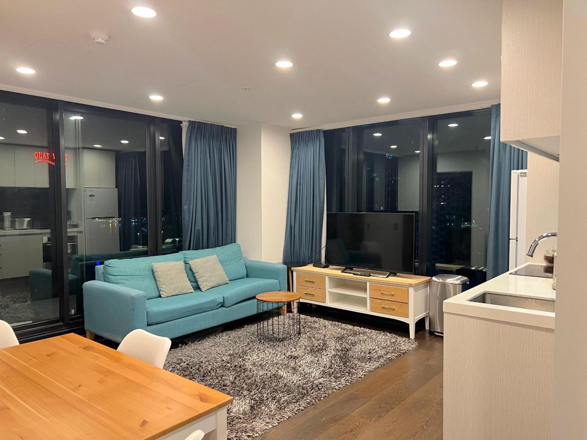 Gorgeous Seaview 2 Bedroom Apartment In Auckland Cbd Exterior foto